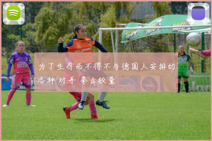 为了生存而不得不与德国人安排的各种 对手 拳击较量
