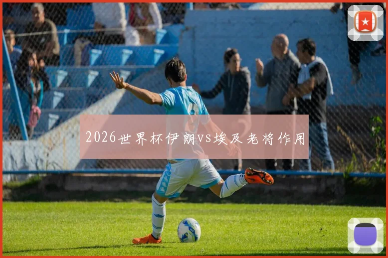 2026世界杯伊朗vs埃及老将作用